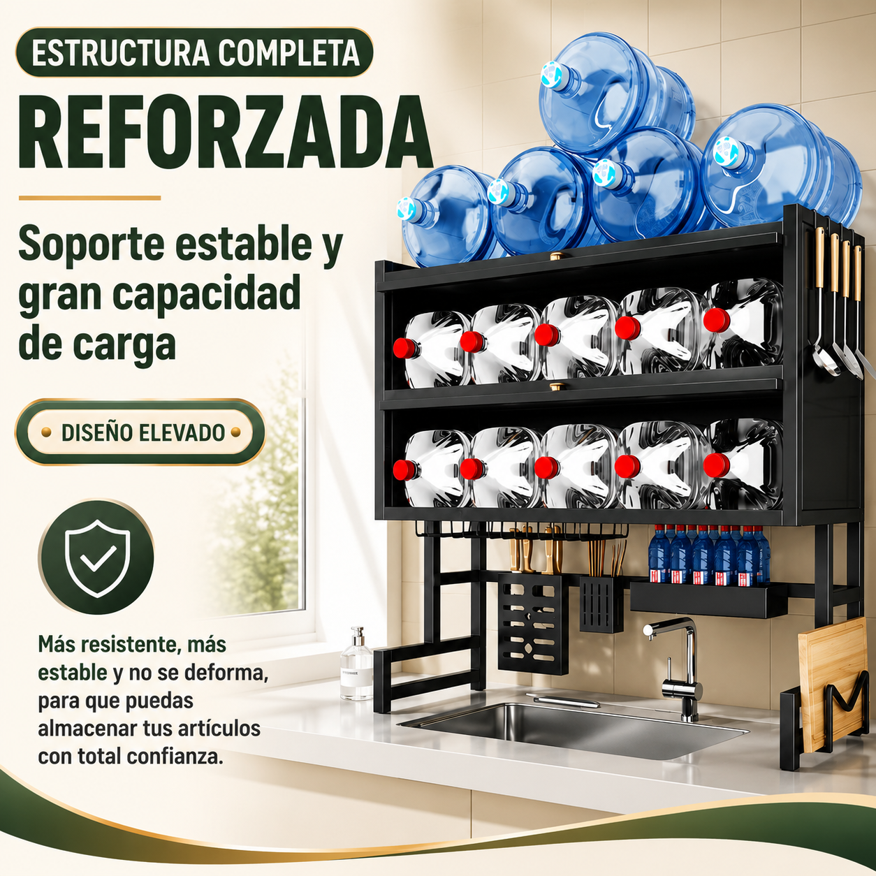 Organizador de Cocina Dual Premium