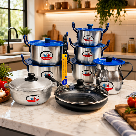 Master Combo Culinaré Premium – Aluminio Reforzado Azul