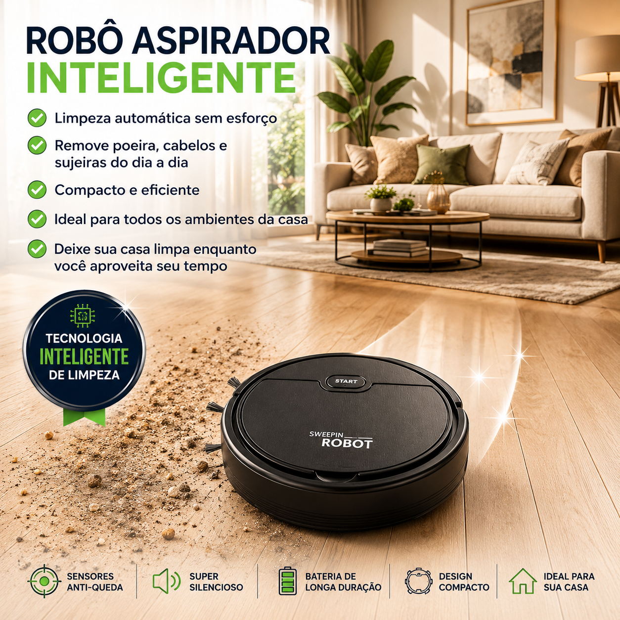 Robot Barredor Automatizado Pro-Clean