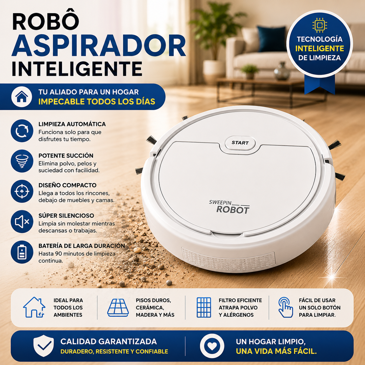 Robot Barredor Automatizado Pro-Clean