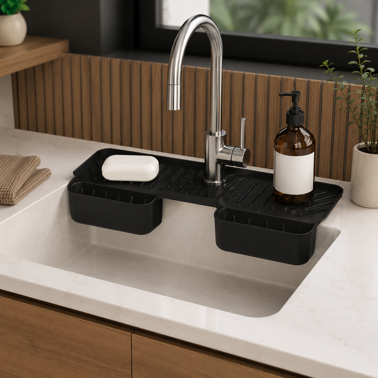 Tapete Absorbente Para Grifos De Cocina