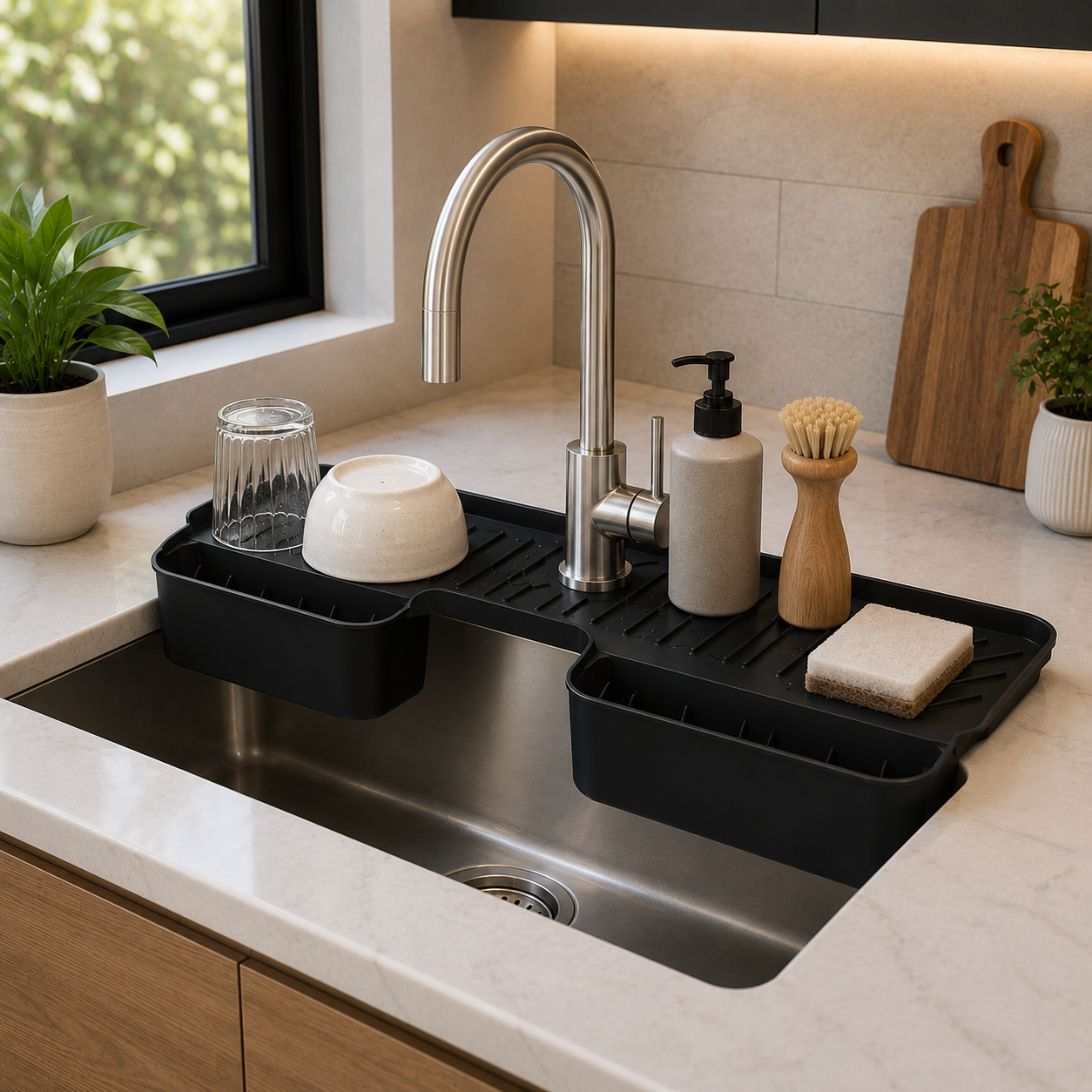Tapete Absorbente Para Grifos De Cocina