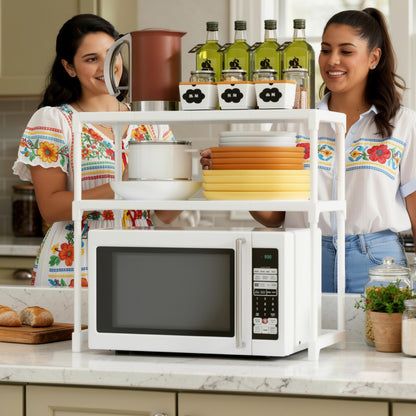 Estante Organizador Premium De Cocina 2 Niveles
